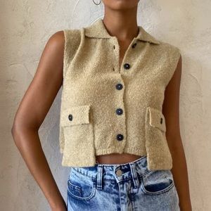 Bec + Bridge Jael Knit Vest Top